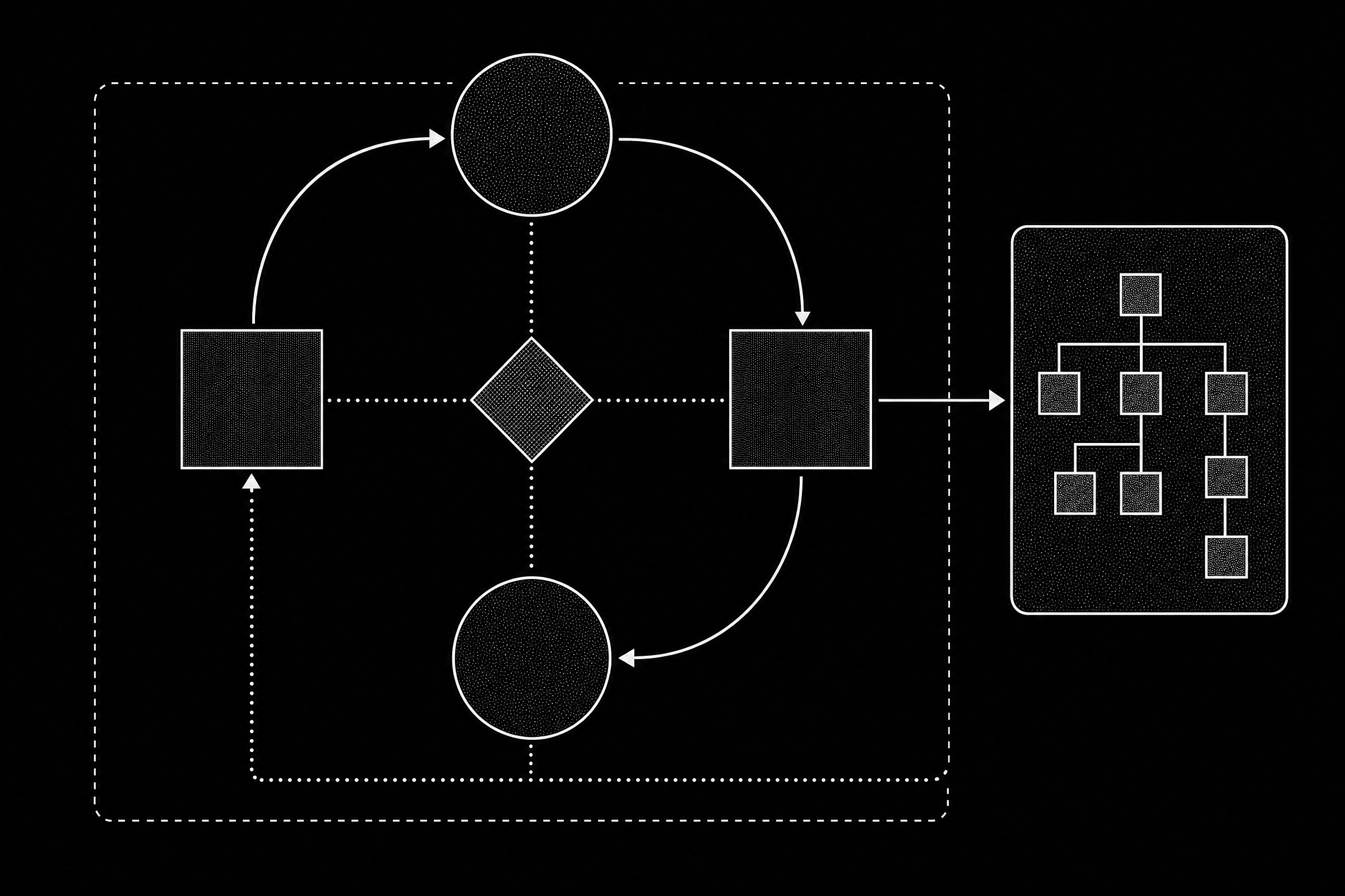Bounded software agent loop with review gate